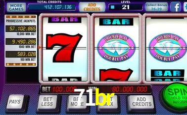 Descubra o Mundo do Cassino Online com 71br